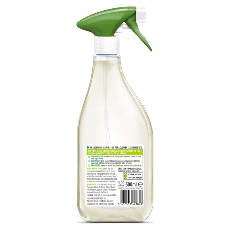 ecover Multi Surface Cleaner Lemongrass and Orange - 500 ml - Image 2